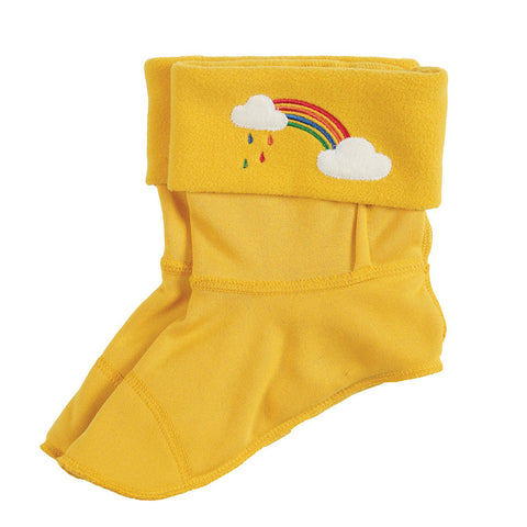 Warm Up Welly Liner, Bumblebee/Rainbow