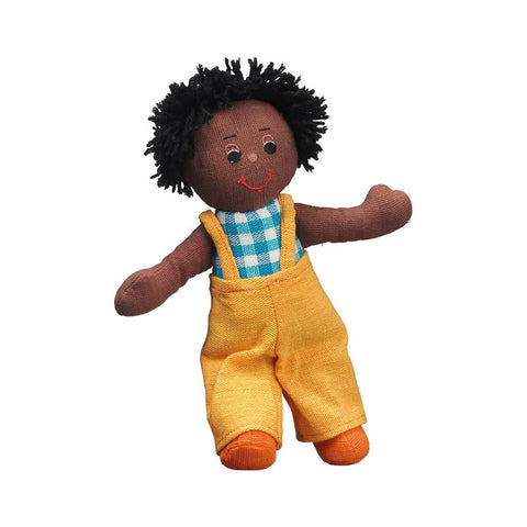 Lanka Kade Doll - Boy: black skin black hair
